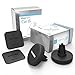 iBenzer MagOn One Touch Universal Air Vent Magic Car Mount Holder for All Smartphones iPhone 7 7S & 7 7S plus iPhone 6 6S plus Galaxy S7 S6 Edge OnePlus 3, Black, pack of 2