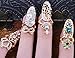 Beauty 4pcs/lots Nail Art Charms Bowknot Crown Crystal Nail Decoration Nail Finger Rings