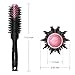 LESCOLTON Extended Round Barrel Hair Brush with Boar Bristles, Nano Thermal Ceramic Ionic Tech Blowout Brush for Blow Drying, Curling & Straightening, Perfect for Extra Shine,Styling(1.3inch)