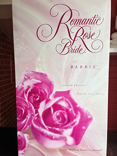 Romantic Rose Bride Porcelain Barbie Doll