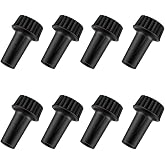 WokHok Lamp Turn Knob,Light Lamp Turn On/Off Switch Knobs Replacement, Standard Size(20mm-8PCS),Socket Knob for Floor and Table Lamps