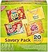 Nabisco Savory Cracker Variety Pack, RITZ, Cheese Nips, Wheat Thins & RITZ Toasted Chips Sour Cream and Onion, 40 Snack Packs (2 Boxes)