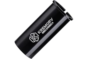 KREMORV Seat Post Shim Bicycle Tube Adapter Aluminum Alloy Seatpost Reducing Sleeve for Mountain Road MTB BMX Bikes