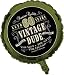 Creative Converting Vintage Dude 60th Birthday 2-Sided Round Mylar Balloon - 041667