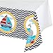 Nautical Baby Shower Supplies Decorations Set Including: Plates, Napkins, Cups, Table Cover and Banner