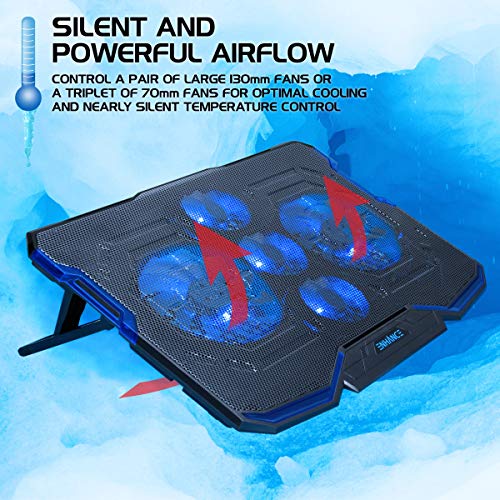 ENHANCE Cryogen Gaming Laptop Cooling Pad Fits Up To 17 Inch Computer