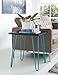 Ameriwood Home Owen Retro End Table, Espresso