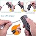 YXGOOD Rotary Adjustable RG6 RG59 RG58 F BNC RCA Compression Tool Coax Cable Stripper Compression Connectors
