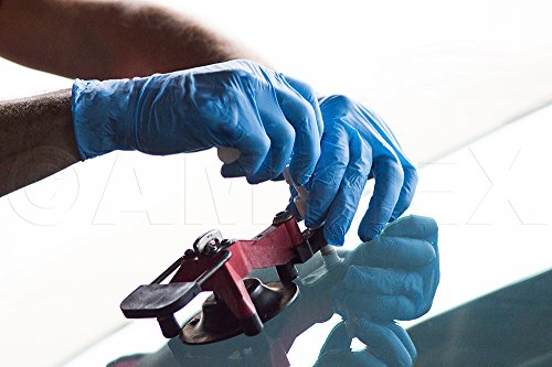 image for AMMEX - X3D46100-BX - Nitrile Gloves - Disposable, Powder Free, Latex 