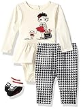 Vitamins Baby Baby Girls' Peplum Screen Print 3