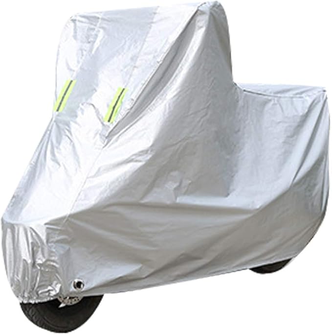 MAOMAOQUEENss Cubierta Impermeable para Motocicleta,Hecha, 2 Puestos En