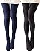 VERO MONTE Modal & Cotton Opaque Patterned Tights for Women - Knitted Tights