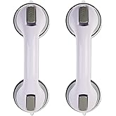 GOXKMYOD Suction Grab Bar Rail -11.8 Inch Bathroom Support Handle - Safety Hand Rail Support with Suction Cup Fitting for Kid