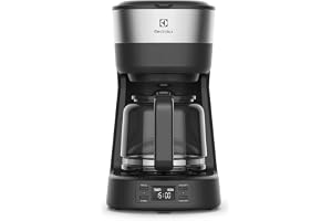 Cafeteira Elétrica Electrolux inox filtro permanente removivel capacidade 1,2L 30 xicaras função timer painel digital desligamento automatico ECM25 127v
