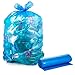 30-33 Gallon Trash Bags Heavy Duty (Value Pack 100 Count w/Ties) Blue Trash Bags 30-33,30, 33 Gallon, 35 Gal Capacity