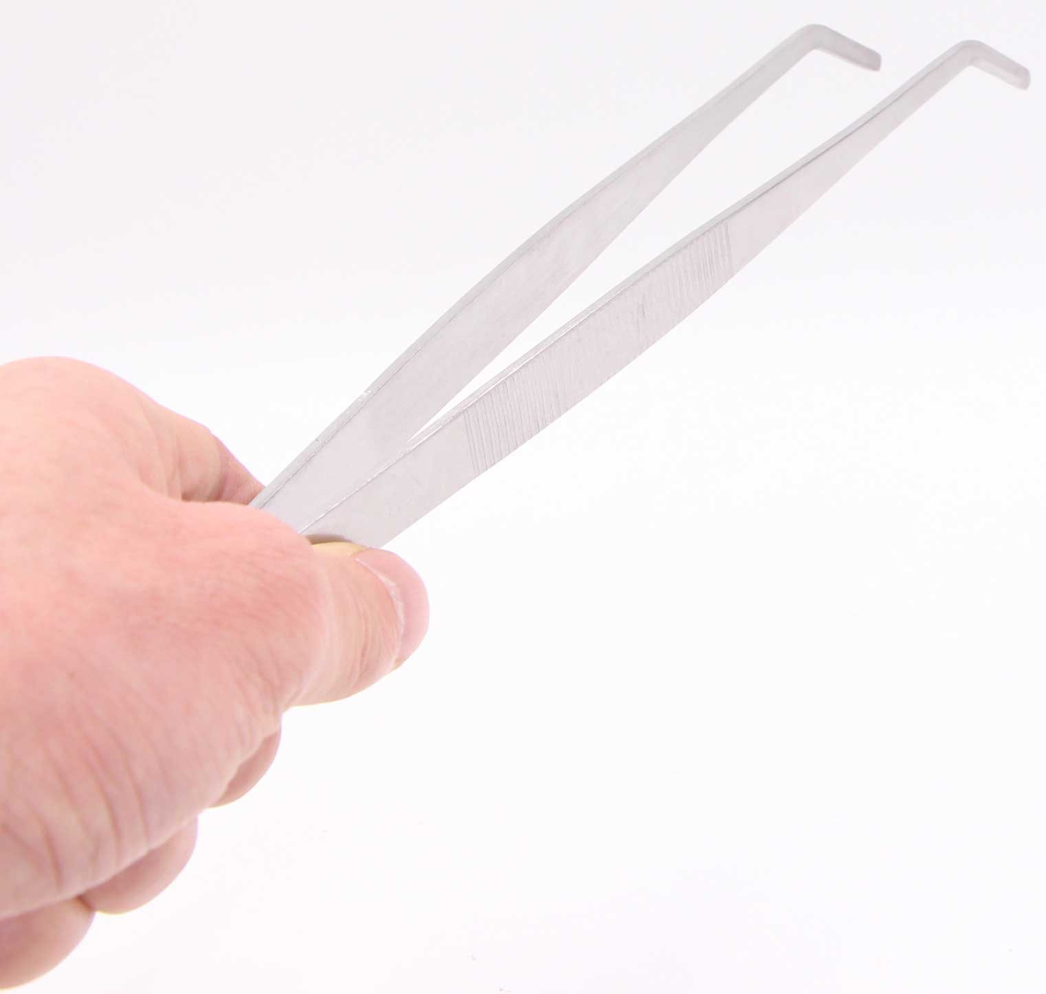 LeBeila Long Tweezers 12 Inch Stainless Steel Tweezers Set 2PCS