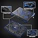 Wsky Laptop Cooling Pad - Adjustable Quiet Laptop Cooler- USB Notebook Laptop Fan Cooling Pad for 12-16 inch Gaming Laptop