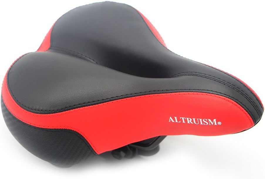 Altruism Bicycle Saddle Seat Soft Silicone with Reflective Stickers MTB Road Bike Saddle Seat Cycling Hollow Cushion Saddle