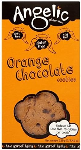 Angelic Gluten Free Orange Chocolate Cookies 125g
