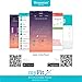 myFit [New] Momentum Fitness Activity Tracker Version 2.0 with Heart Rate Monitor & Automatic Sleep Detection Watch Wrist Band Heart Rate Monitor Calorie Distance Step bit Counter (30 Minute Charge)