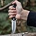 TANGRAM Folding Pocket Knife ACUTO440 Drop-Point Sharp Blade Liner Lock Black G10 Handle Flipper Knife,Dirk Pinkerton Progression TG3008A1