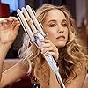 Dee-Banna-3-Barrel-Hair-Curling-Iron-3-Barrel-Curly-Hair-Styling-Tools-Curling-Tongs-Large-Wave-Perm-Splint-Ceramic-Hair-Crimpers-Iron-with-Two-Gear-Temperature-Control Dee Banna® 3 Barrel Hair Curling Iron 3 Barrel Curly Hair Styling Tools Curling Tongs Large Wave Perm Splint Ceramic…