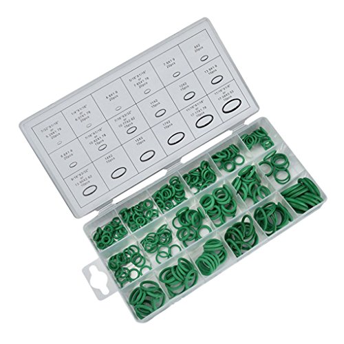 Firiodr 270Pcs Silicone O Ring Oring Repair Fix Nitrile Rubber Flat Seal Plumbing Gasket Garage Assortment Kit - Thumbnail 4