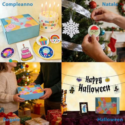 Magic Puffy Paint, 64 Pieces Fluffy Kit, 40 Sheets of Paper Paint with Foam Texture, 12 Coloured Pens, Magic Painting Textures, Birthday and Party Gifts Creative Magic Painting for Children