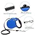 WINSEE Retractable Dog Leash 16ft Dog Walking Leash for Small Medium Large Dogs up to 110lbs, Tangle Free Leash, Reflective Leash Cord, One-Handed Brake, Pause, Lock