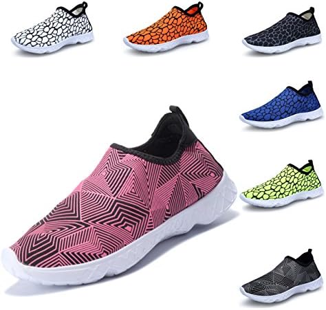 MONEM Quick-Dry Water Sports Shoes With Drainage Holes Men and Women’s Multifunctional For Swim Walking Yoga Lake Beach Garden Park Driving Boating