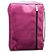 Poly-Canvas Bible / Book Cover w/Fish Applique (Medium / Magenta)