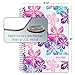 HARDCOVER Academic Planner 2019-2020: (June 2019 Through July 2020) 5.5 Daily Weekly Monthly Planner Yearly Agenda. Bonus Bookmark, Pocket Folder and Sticky Note Set (Bright Flowers)