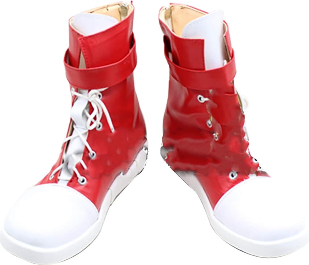 Amazon.com: Whirl Cosplay Boots Shoes for Love Live Yazawa Nico red: Clothing