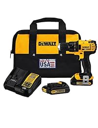 DeWalt DCD780 C2 20-voltios Max Li-Ion Compact 1.5 Ah Kit de perforación.