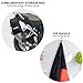Ohuhu All Season Black Waterproof Sun Motorcycle Cover,Fits up to 108