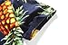 SSLR Men's Pineapple Button Down Short Sleeve Casual Hawaiian Shirt