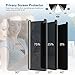 [2-Pack] SunCable Samsung Galaxy S9 Plus S9+ Privacy Tempered Glass Screen Protector[Anti Privacy] [Anti-Scratch/Anti-Bubble] 3D Curved Privacy Tempered Glass for Samsung Galaxy S9 Plus (2Pack)
