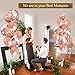Lujoka Rose Gold Balloons - Foil & Latex Premium Balloon Set with Confetti 24 Pcs - 18 & 12 inches, 3 Styles + 3 Ribbons - Ideal for Weddings, Birthdays Supplies, Bridal Shower, Engagement Party