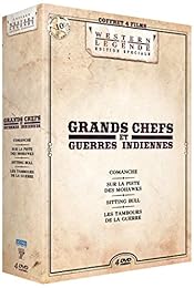 Les Grands Chefs Et Guerres Indiennes : Comanche + Sur La Piste Des Mohawks + Sitting Bull + Les Tambours De La Guerre - Pack