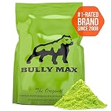 Bully Max Muscle Building Powder for Dogs. 5X More Effective Than Other Brands. Used by 393,932 Dog Owners. for All Breeds Including Pit Bulls, Bulldogs, Bully Breeds, and More.