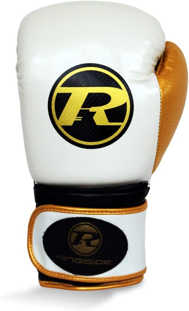 Ringside Boxing Pro Fitness Glove Synthetic Leather Glove Metallic