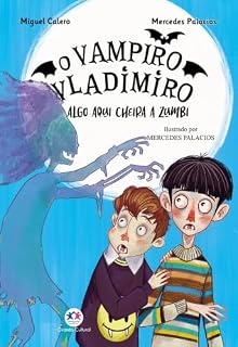 Livro O vampiro Vladimiro: Algo aqui cheira zumbi - Livro 3