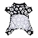 CuteBone Dog Halloween Pajamas Puppy Onesies Small Dogs Soft Pjs Coat Cat Apparel Comfy Pet Christmas Clothes Outfit Doggie Bodysuit P11XS