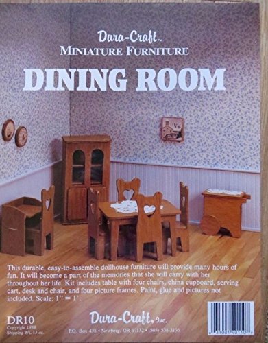 [Dura Craft] Duracraft DuraCraft Miniture Furniture Dining Room DR10 [parallel import goods]