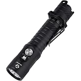 RovyVon GL7 G2 EDC Flashlight 2000 High Lumens Search Light Rechargeable | 984ft Beam Distance Super Bright Spotlight, IPX8 Waterproof, Rotary Switch USB C Handheld Flashlight for Camping, Emergency