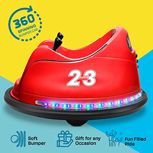 Kidzone 6V Electric Ride On Bumper Car for Kids & Toddlers 1.55 Years