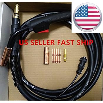 200amp welding lincoln mig eta gun power magnum replacement days 250l torch 255c seller