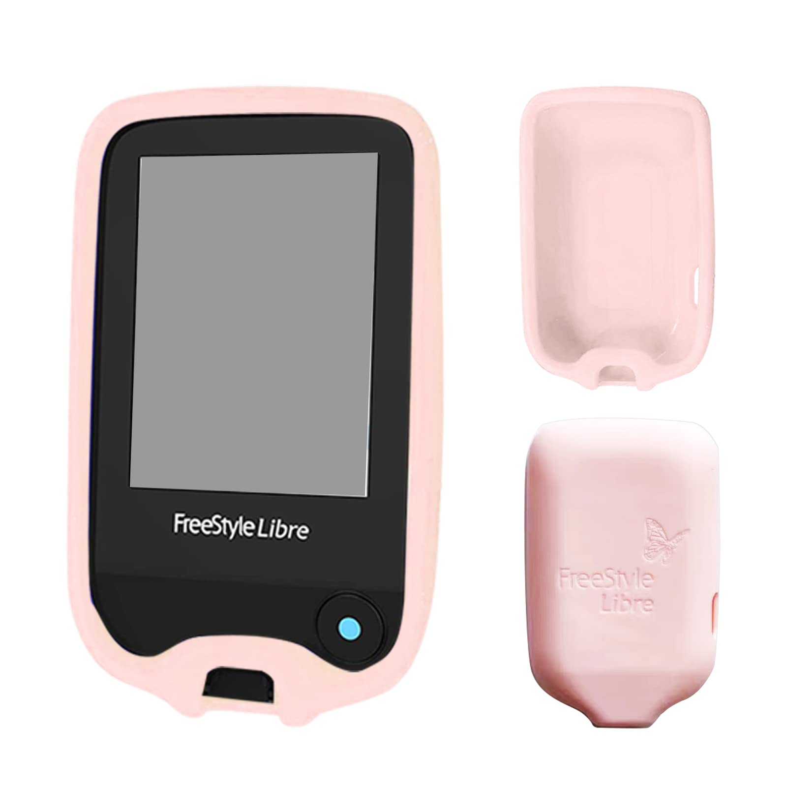 Silicone Case for Abbott Freestyle Libre 1/2 - Non-Slip Material - Protective Case for Blood Glucose Monitor - Perfect Fit
