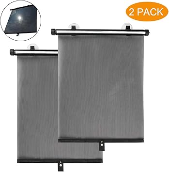 Amazon Com Motoba Car Sunshade For Baby Side Window Shade Roller