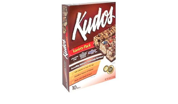 Amazon Com Kudos Milk Chocolate Granola Bars Variety Pack 10 Count Box Pack Of 6
